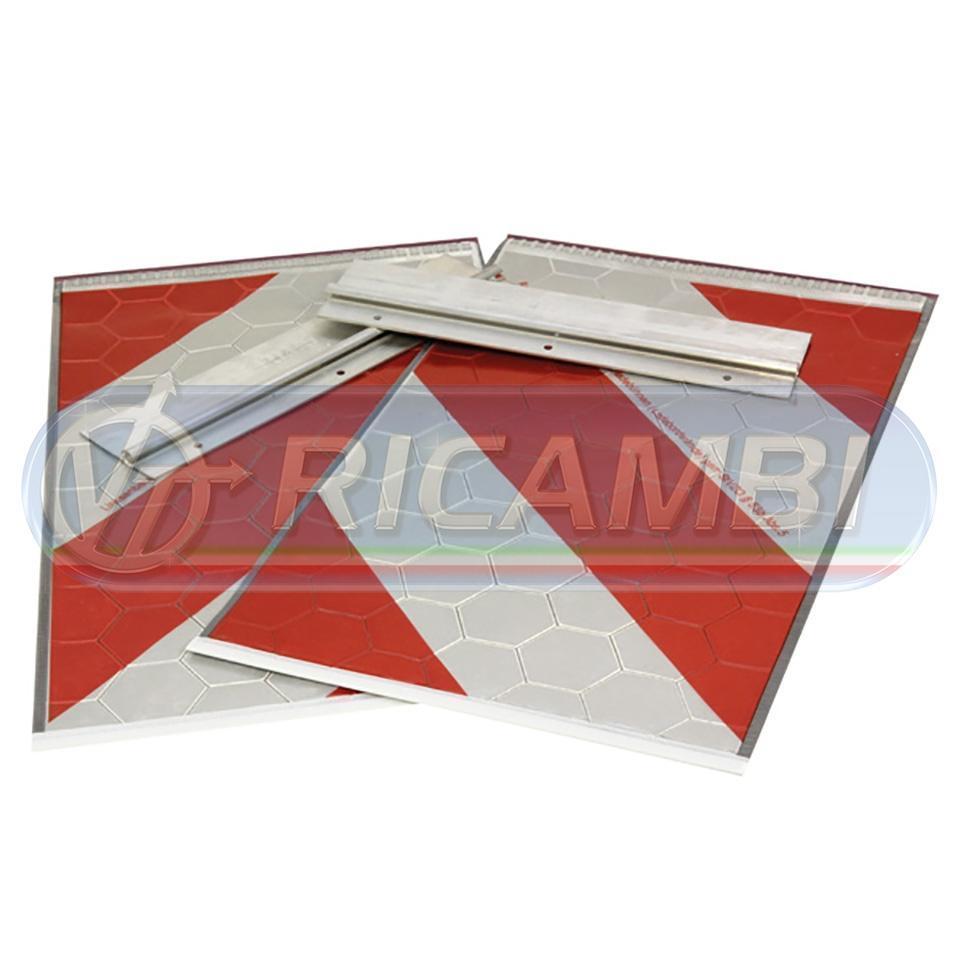 BANDIERE SPONDA RIFRANGENTI C/STECCHE ALL. 250X400 IN COPPIA