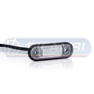 FANALINO INGOMBRO A INCASSO 2 LED ARANCIO