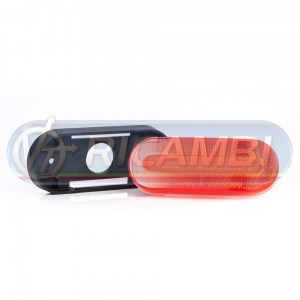 FANALINO INGOMBRO STRISCIA A LED ADR ROSSO