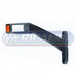 FANALINO INGOMBRO 12 LED STAFFA 60° DX