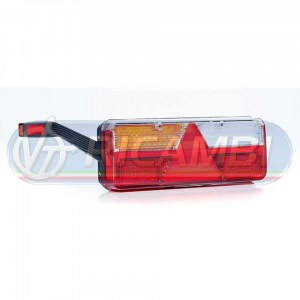 FANALE POST. FULL LED 6 FUNZIONI 12-36V C/CORNETTO SX