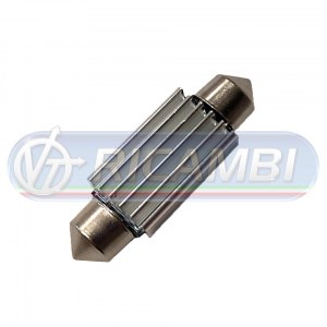 LAMPADINA SILURO 39 mm 28V 12 LED SMD2016 CANBUS
