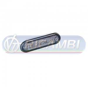 LAMPADA LED A STRICIA DA 4 LED VERDE 24V