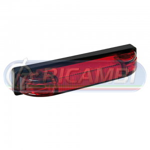 LAMPADA LED A STRICIA DA 6 LED ROSSA 24V