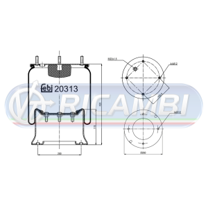 TORPRESS RIMORCHIO COMPLETO ACERBI ROR SAF