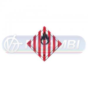 ADESIVO ADR 300X300 CL4.1 SOLIDI INFIAMMABILI