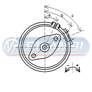 CAMERA FRENO RIMORCHIO WABCO  24/30 FR TAMBURO