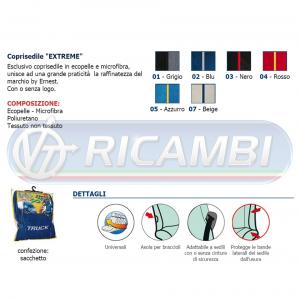 COPRISEDILE MOD CARGO EXTREME AZZURRO