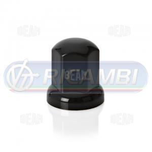 COPRIDADO DIAM.32 PLASTICA NERO ALTO