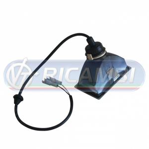 FANALINO VISIERA BIANCO C/CABLAGGIO FH 1