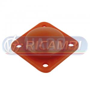 GOMMA COMANDO A PIEDE SPONDA DHOLLANDIA 2010> ROSSO