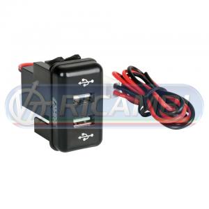 PRESA USB PER VOLVO FH 2 DOPPIA