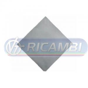 PIASTRA PANNELLO ADR 250X250X1 ALLUMINIO