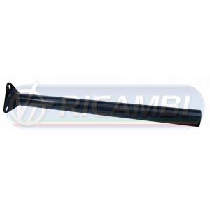 TUBO SOSTEGNO PARAFANGO DIAM.42 L 600 C/FLANGIA