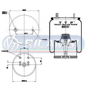 TORPRESS RIMORCHIO COMPLETO BPW