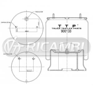 TORPRESS RIMORCHIO COMPLETO VIBERTI