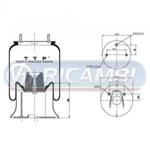 TORPRESS RIMORCHIO COMPLETO CARDI